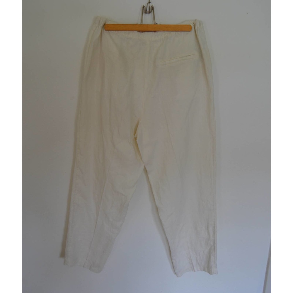đźĄMango Linen Drawstring Pants - Picture 2 of 6